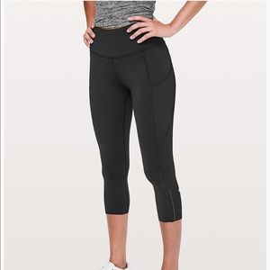 Lululemon fast & free leggings - size 4